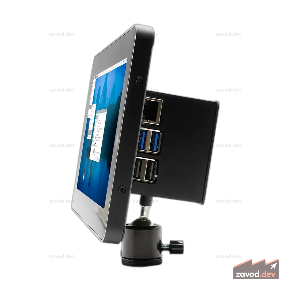 Подставка KKSB для Raspberry Pi 5 и Touch Display 2 — версия HAT