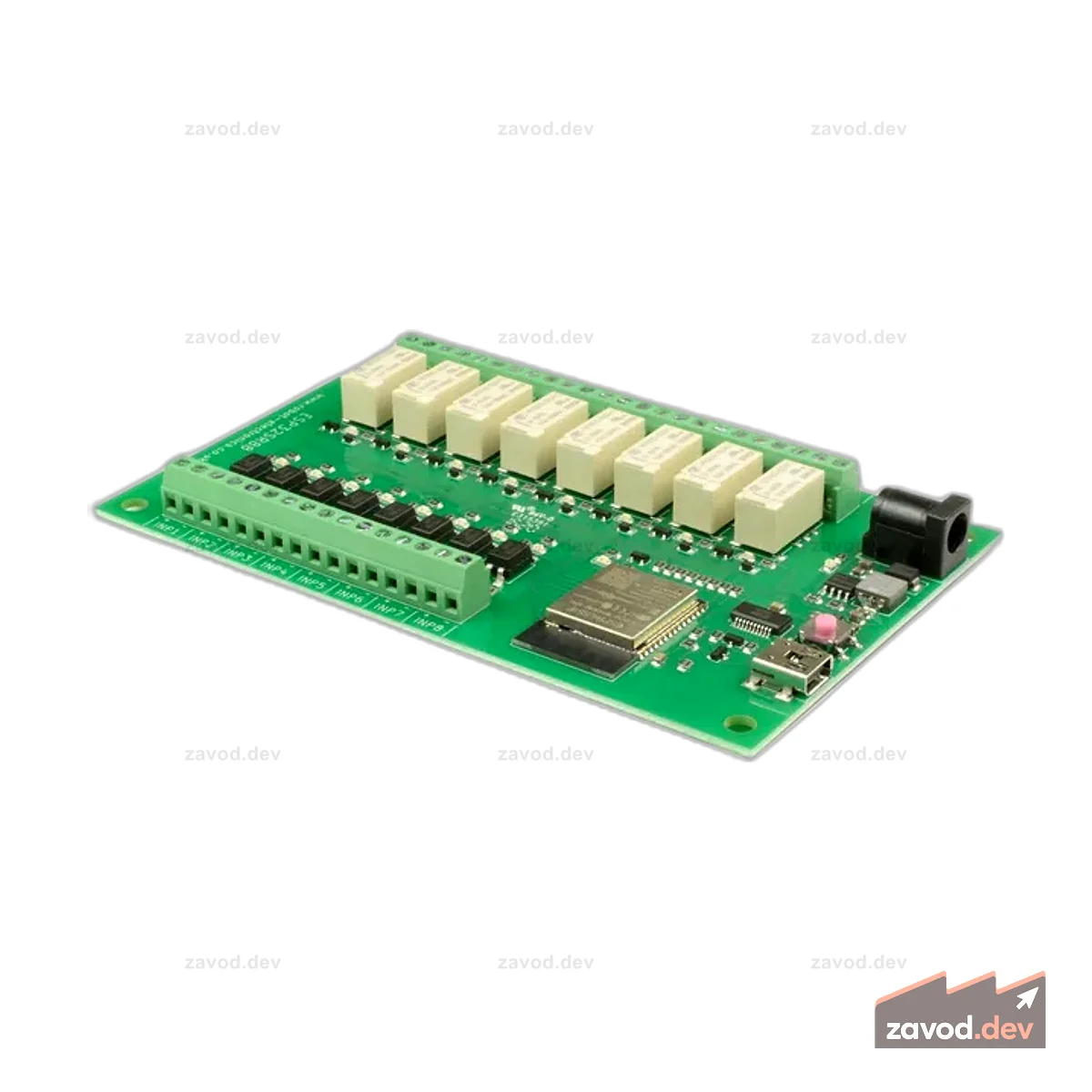 ESP32SR88 WIFI 8 x 1A relays