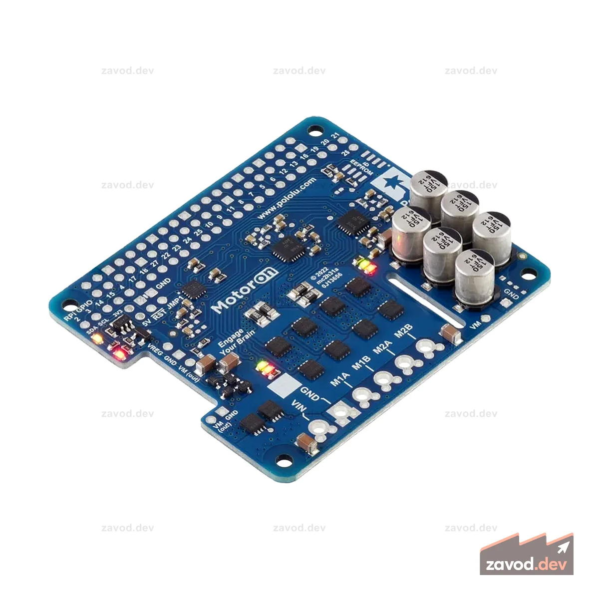 Моторон M2H18V18 Raspberry Pi