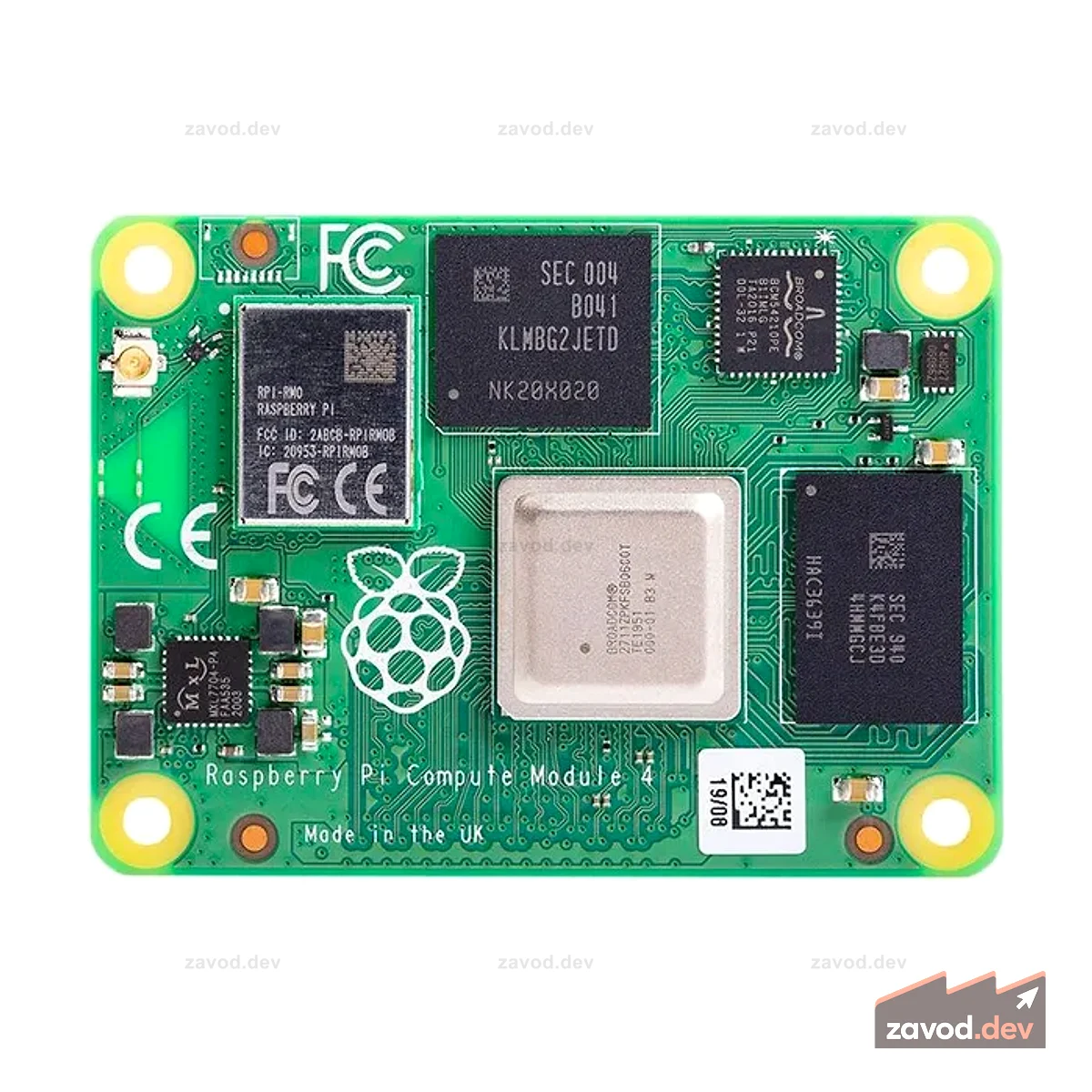 Вычислительный модуль Raspberry Pi 4/CM4 CM4001008