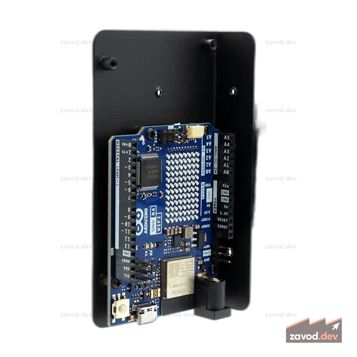 KKSB Кронштейн для крепления к DIN-рейке Arduino