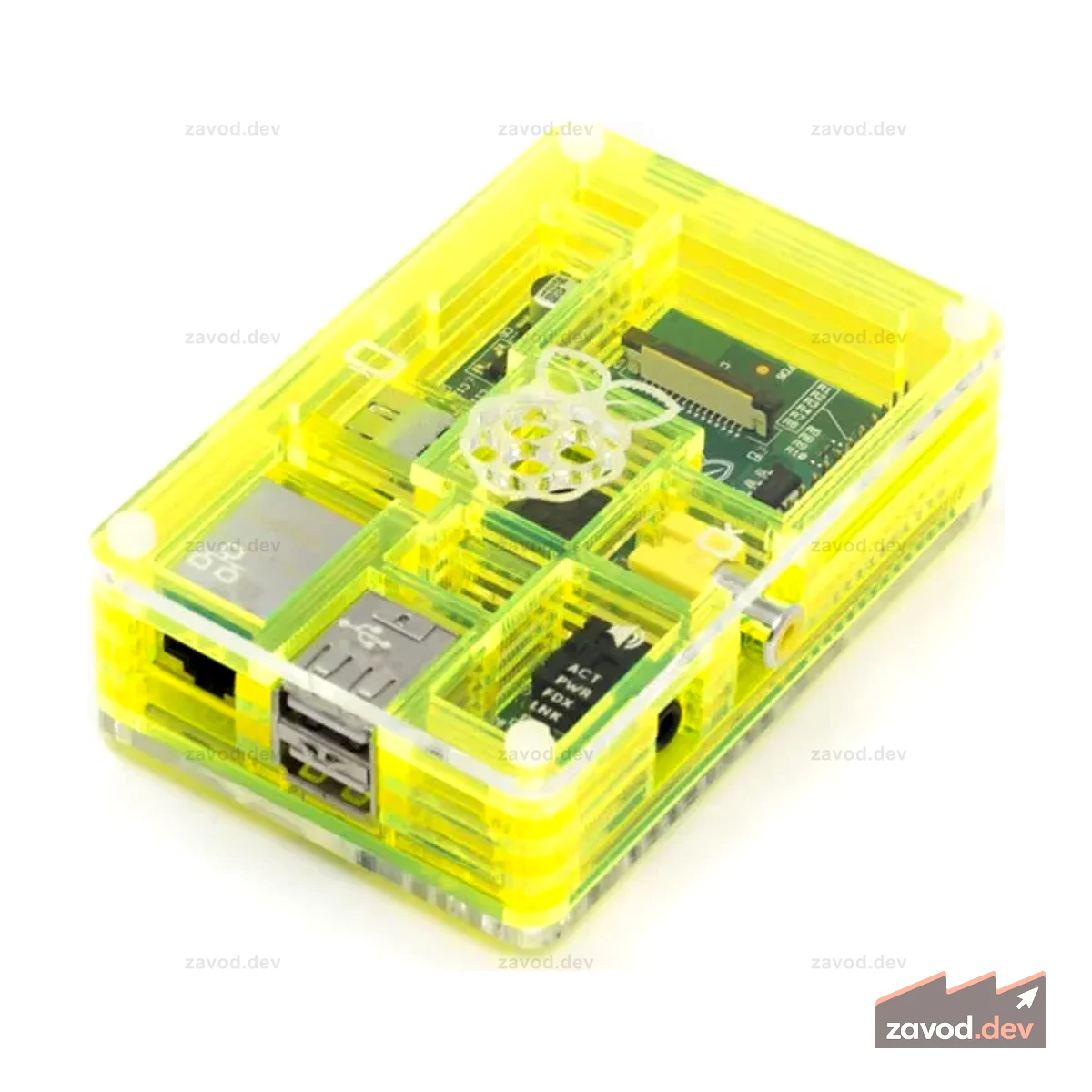 Toxic Pibow - Корпус для компьютеров Raspberry Pi Model B