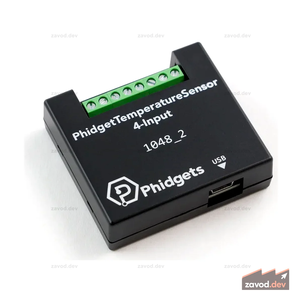 PhidgetTemperatureSensor, 4 входа