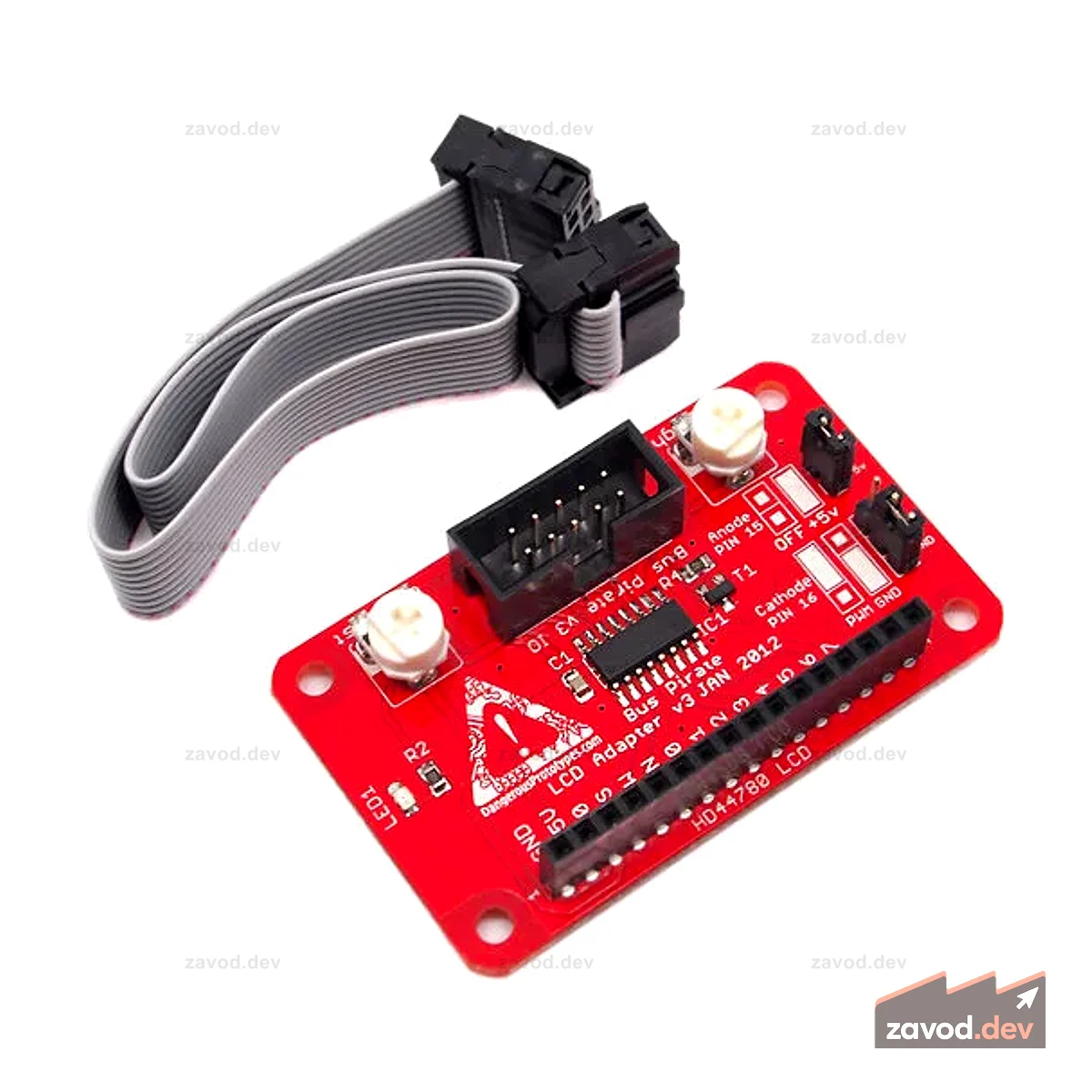Адаптер Bus Pirate LCD v3