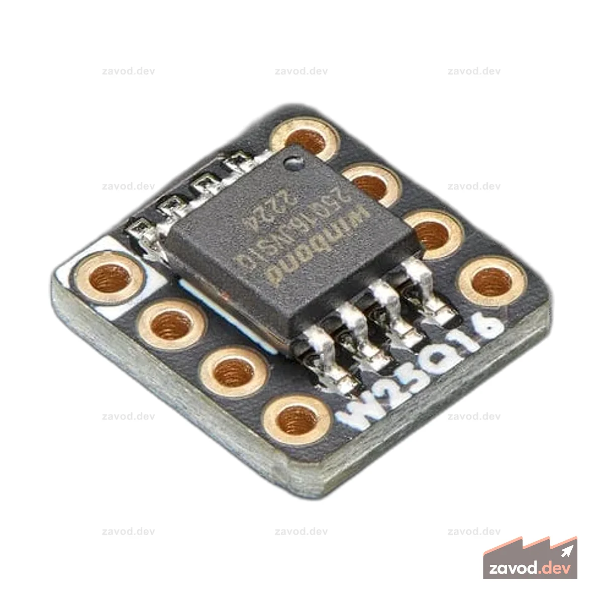 Коммутационная плата Adafruit QSPI DIP — W25Q16 — 16 МБит, 2 МБ — W25Q16JVSSIQ