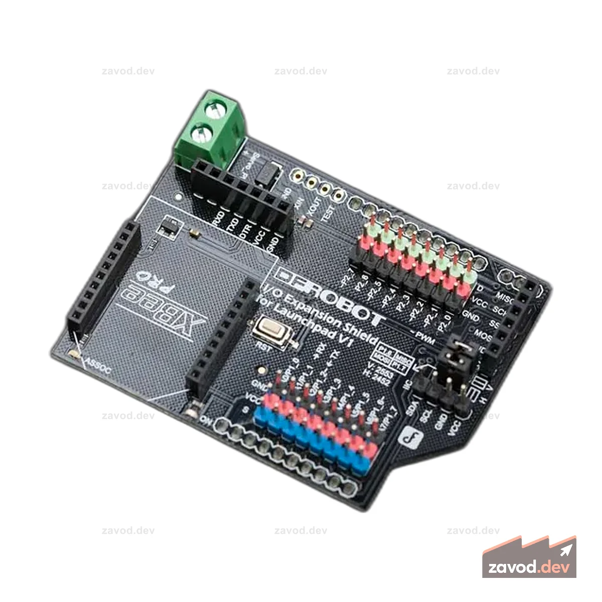Gravity: IO Expansion Shield для Launchpad (Снято с производства)