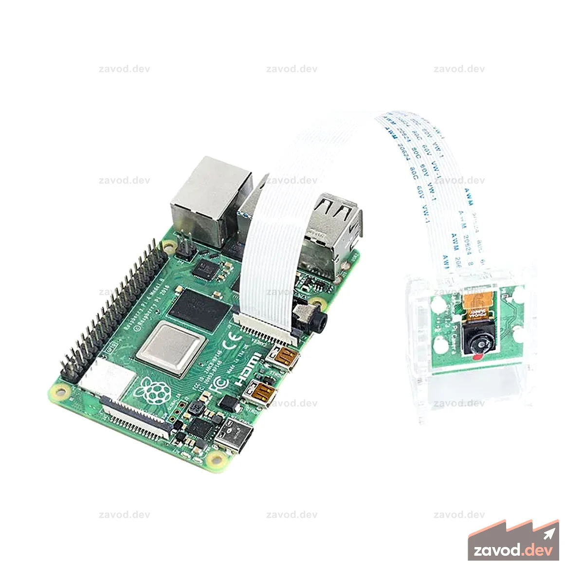 Чехол-держатель для камеры Raspberry Pi