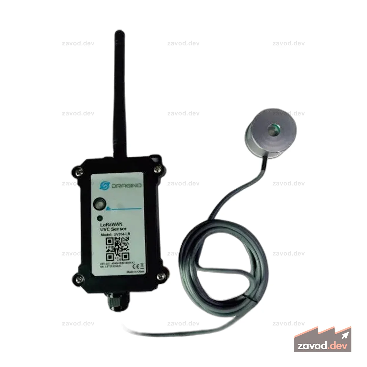 Dragino UV254-LB-EU868 LoRaWAN Датчик УФ-излучения
