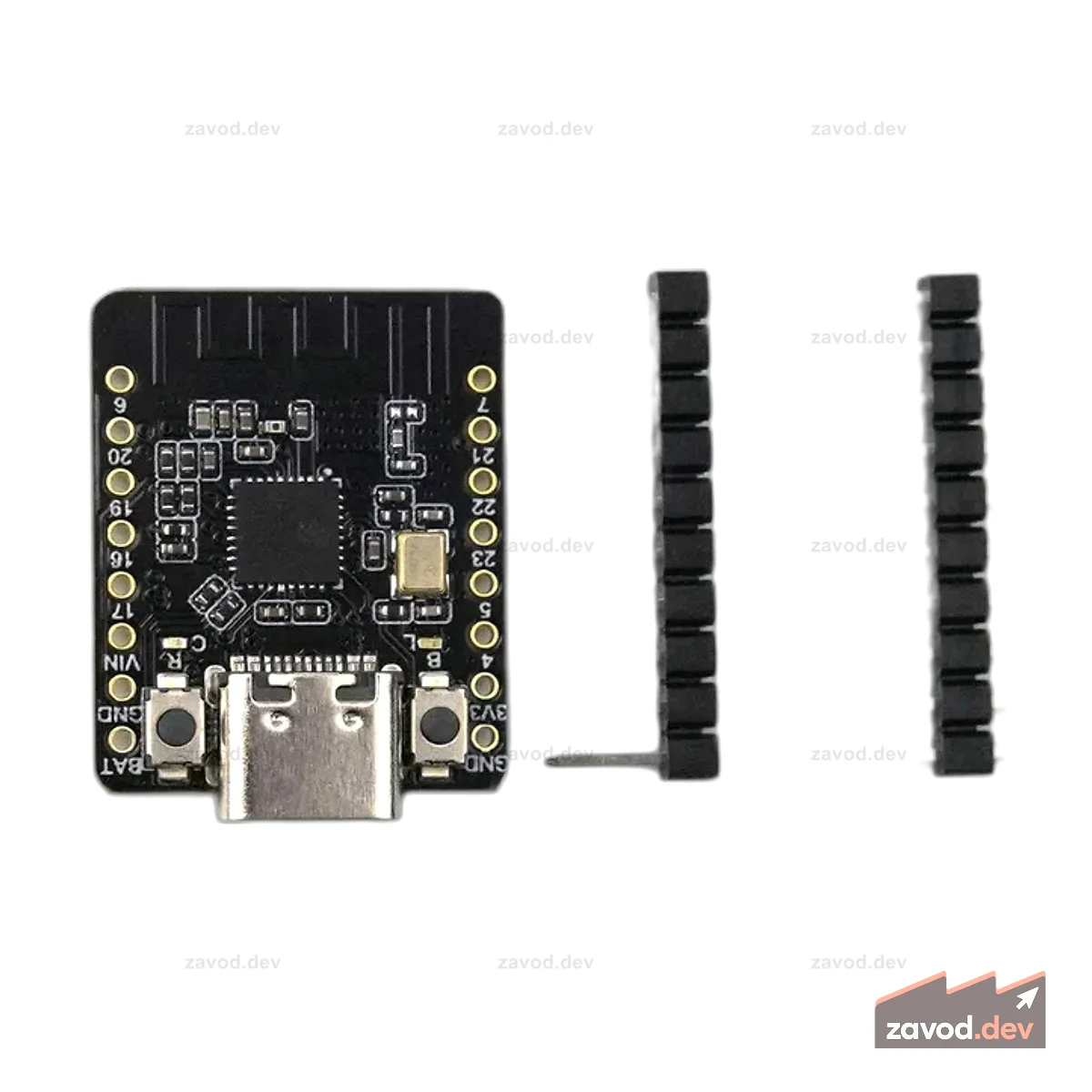 DFRobot Beetle ESP32 C6 Мини-макетная плата для беспроводного интеллектуального носимого устройства — поддержка BLE и зарядки аккумулятора
