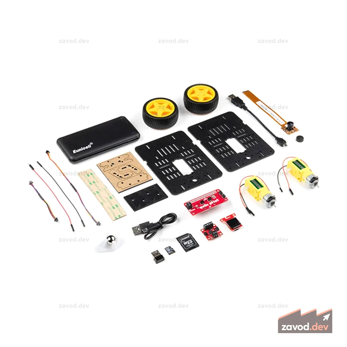 SparkFun JetBot AI Kit v2.1 (без Jetson Nano)