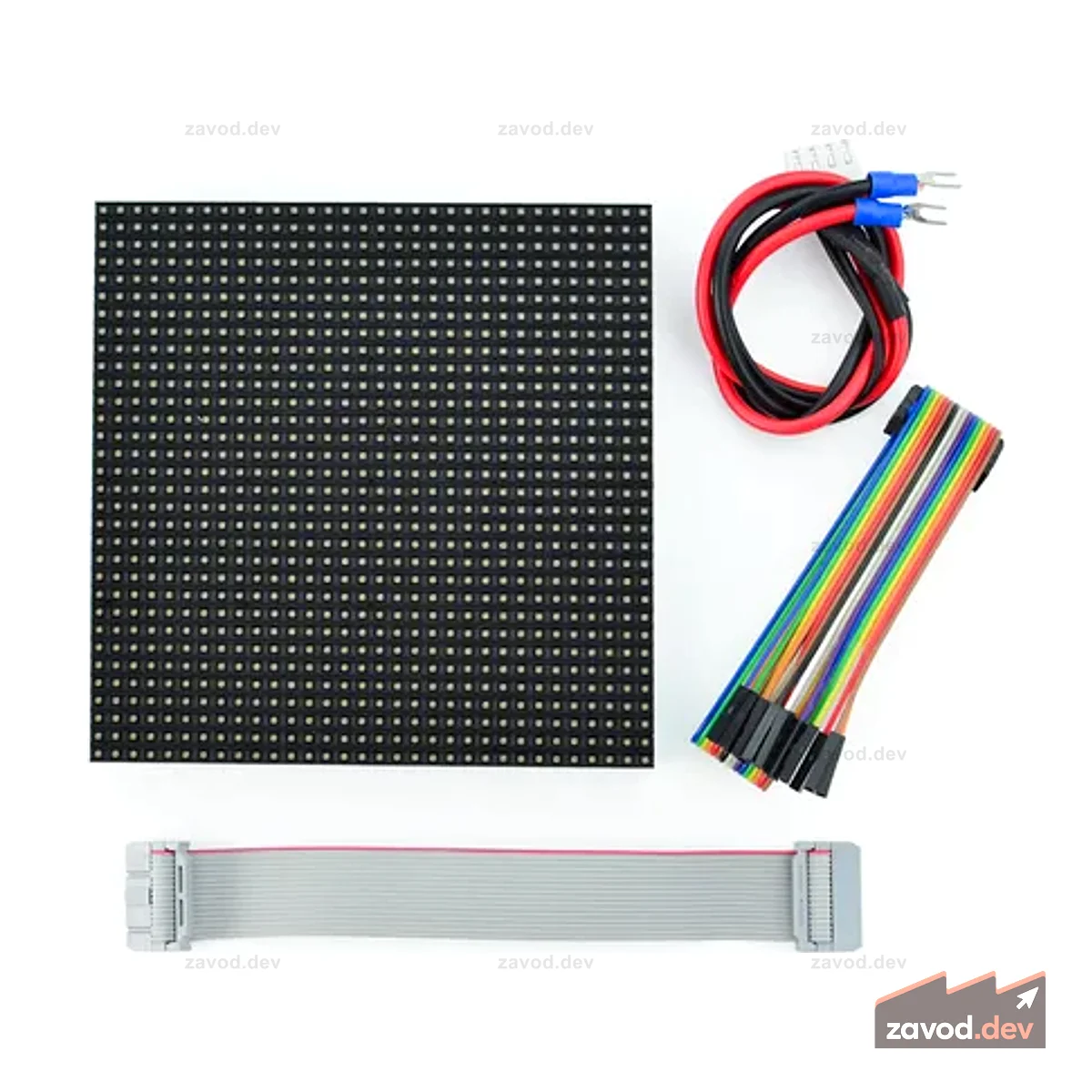 Светодиодная матричная панель RGB 32x32 (шаг 4 мм)