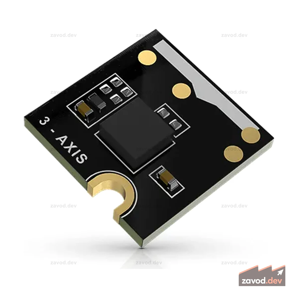 3-осевой датчик ускорения STMicroelectronics LIS3DH | РАК1904