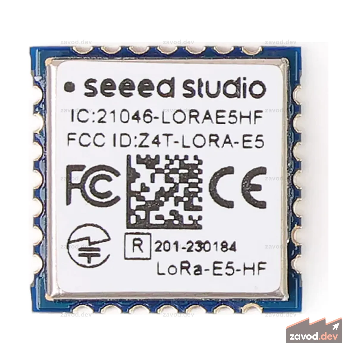 Беспроводной модуль Wio-E5 LoRa (STM32WLE5JC) — микроконтроллер ARM Cortex-M4 с приемопередатчиком SX126x, поддержка LoRaWAN для EU868 и US915 — Seeed Studio