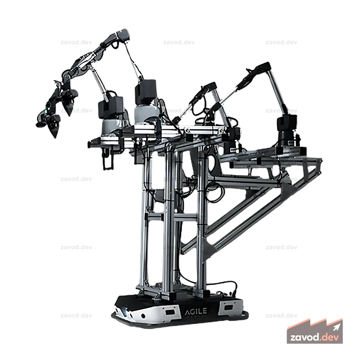 Elephant Robotics: комплект для сборки робота-гуманоида myArm M&C Embodied (расчетное время отправки: 20 рабочих дней)