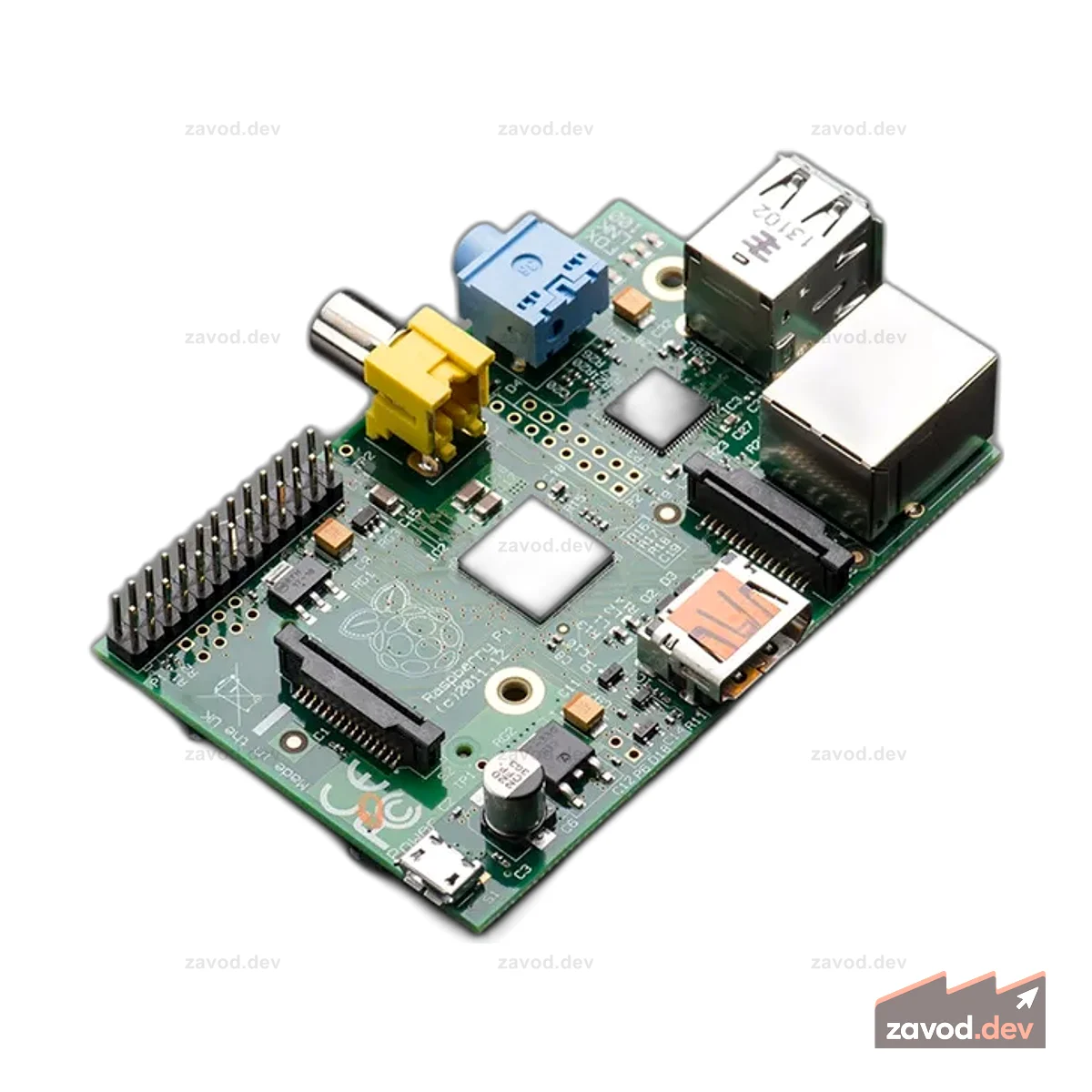 Raspberry Pi Model B 512 МБ ОЗУ