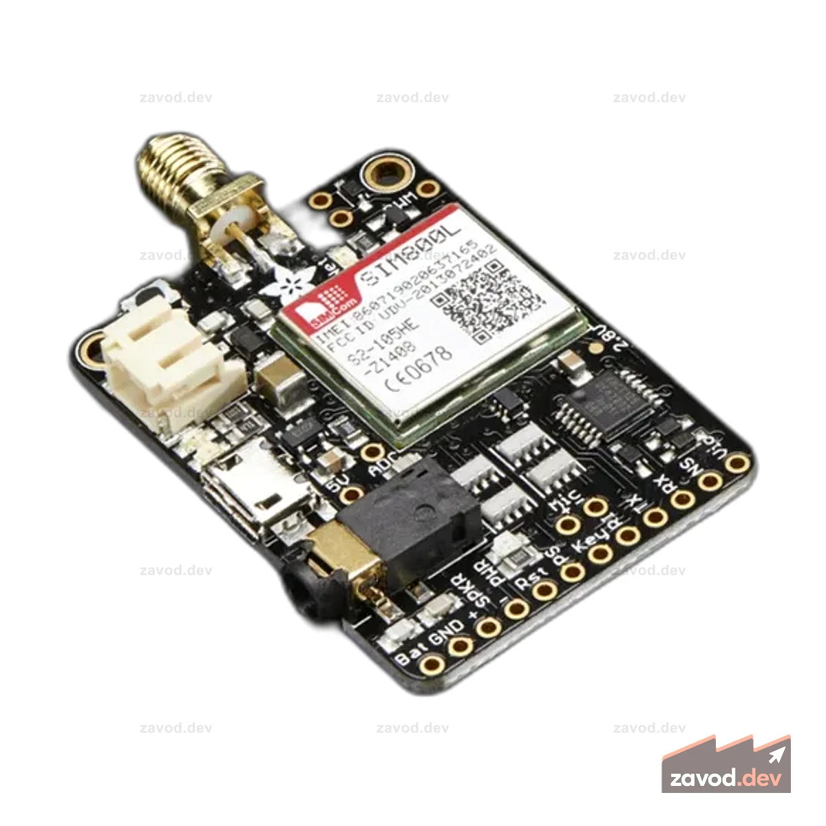 Adafruit FONA — мини-разъем для сотовой связи GSM — версия SMA — v1