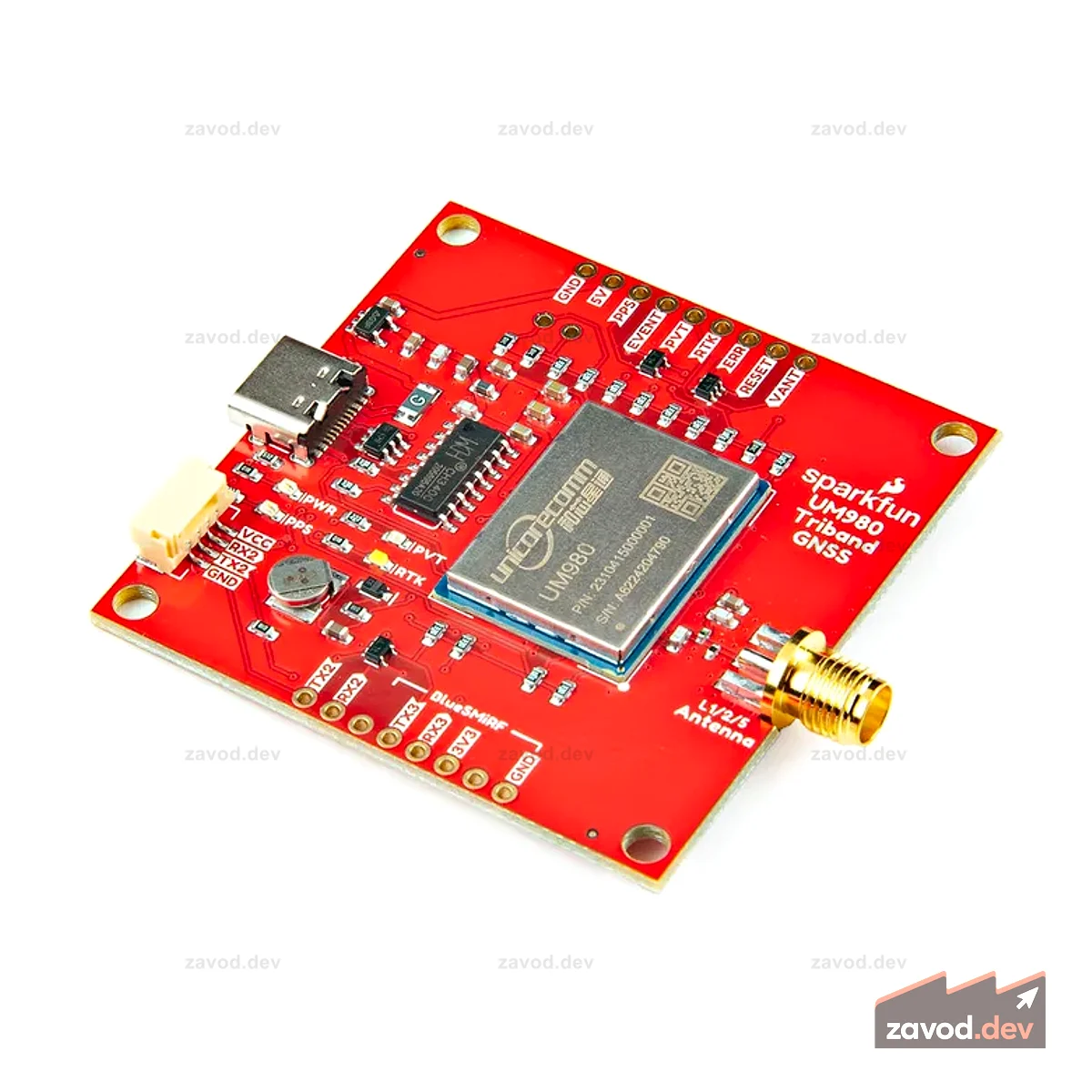 Прорыв SparkFun Triband GNSS RTK - UM980