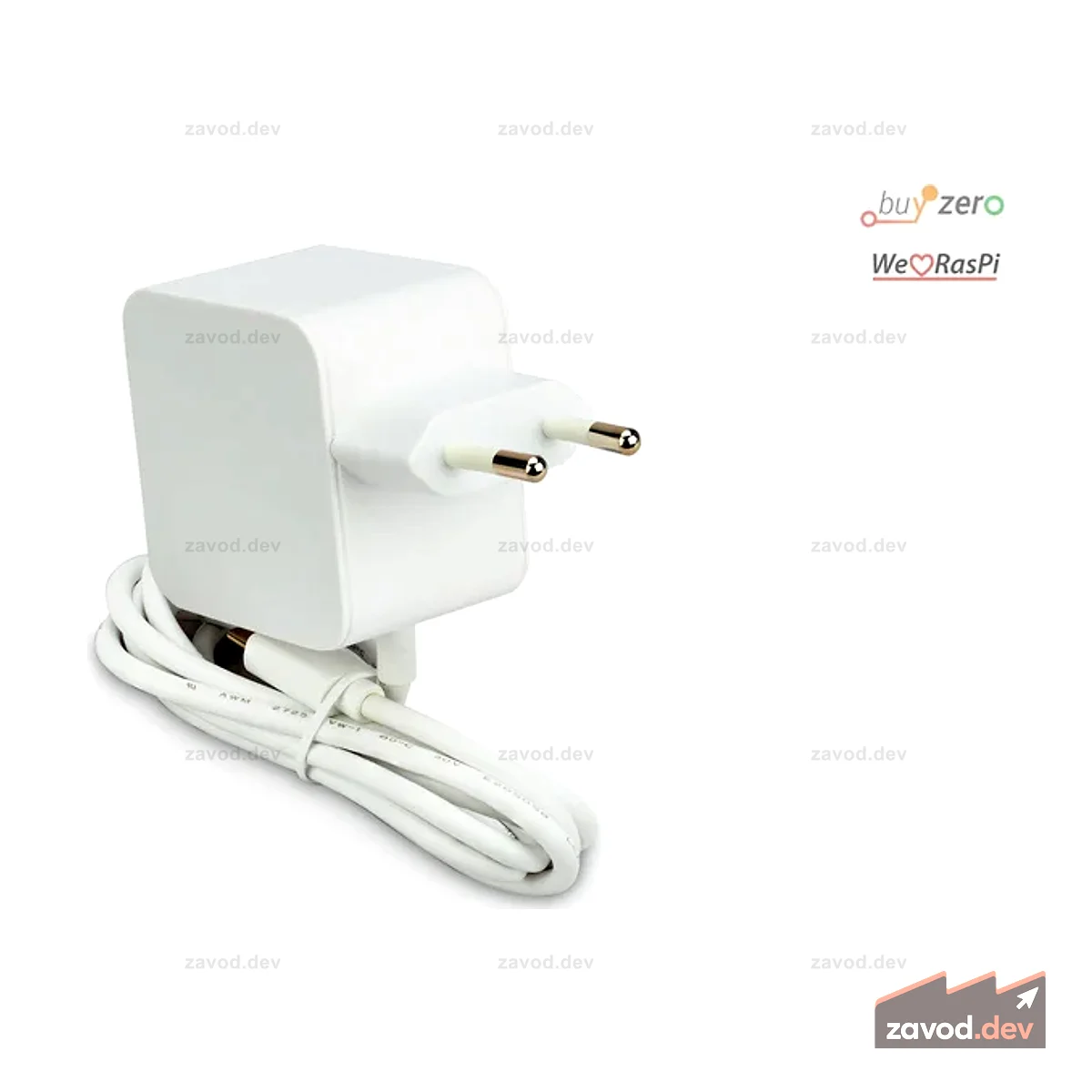 Raspberry Pi 27 W USB-C PD Netzteil (EU) (официальный Raspberry Pi 5 27W Netzteil)