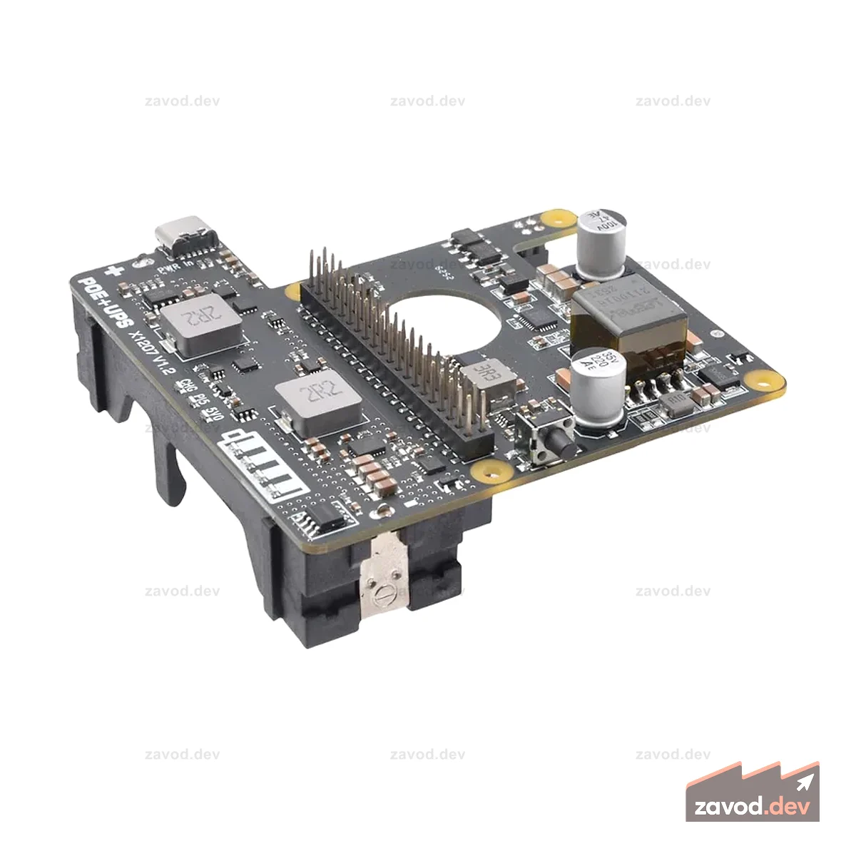 SupTronics X1207 PoE ИБП HAT для Raspberry Pi 5