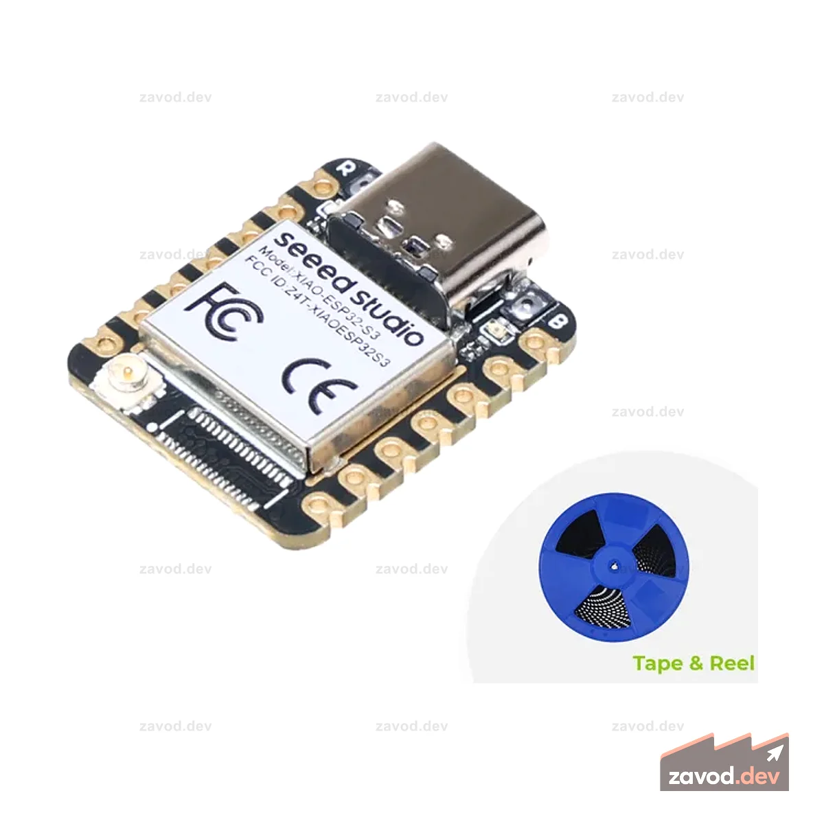 Seeed Studio XIAO ESP32-S3 (лента и катушка)