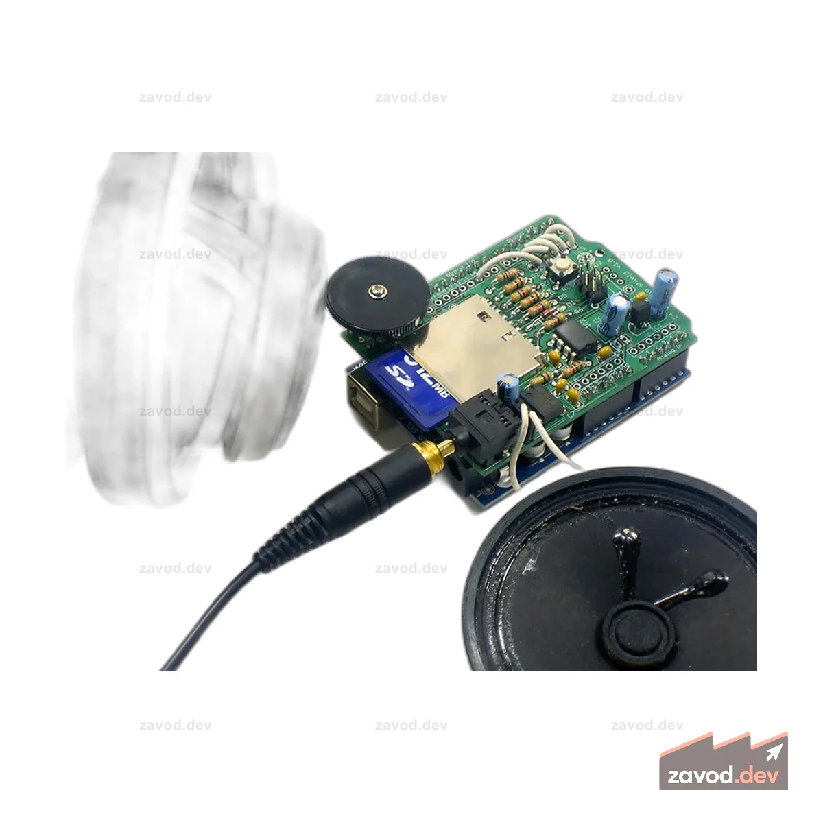 Adafruit Wave Shield для комплекта Arduino - v1.1