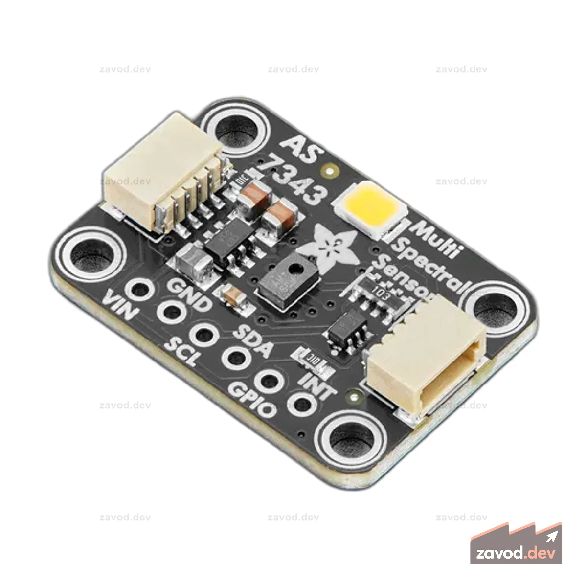 Adafruit AS7343 14-канальный датчик освещенности/цвета