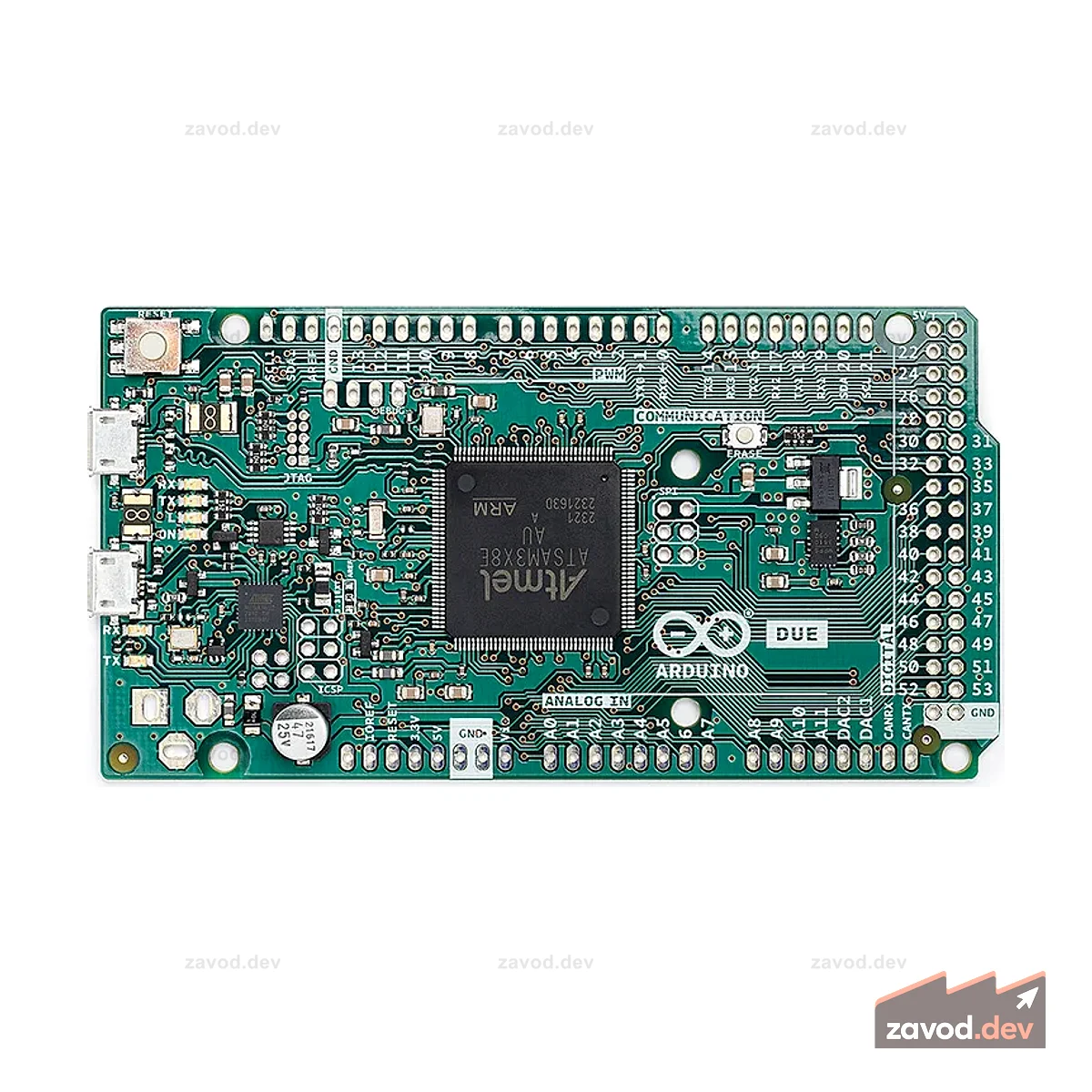 Arduino Due без заголовков