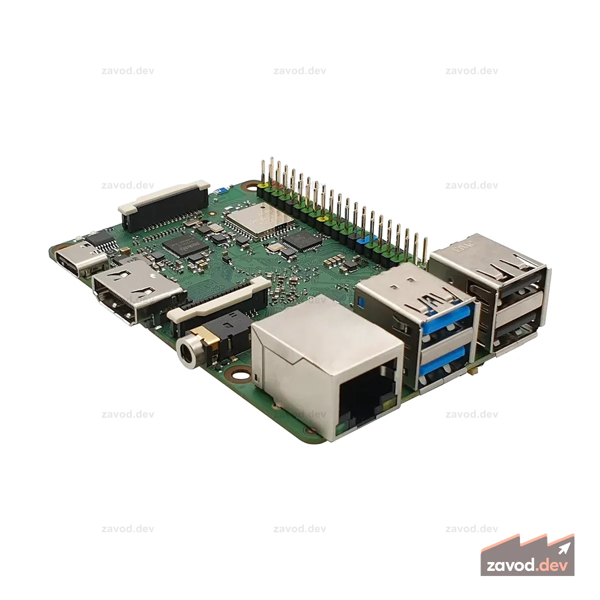 ROCK 4 Model B — только плата (2,4/5 ГГц WLAN Bluetooth 5.0)