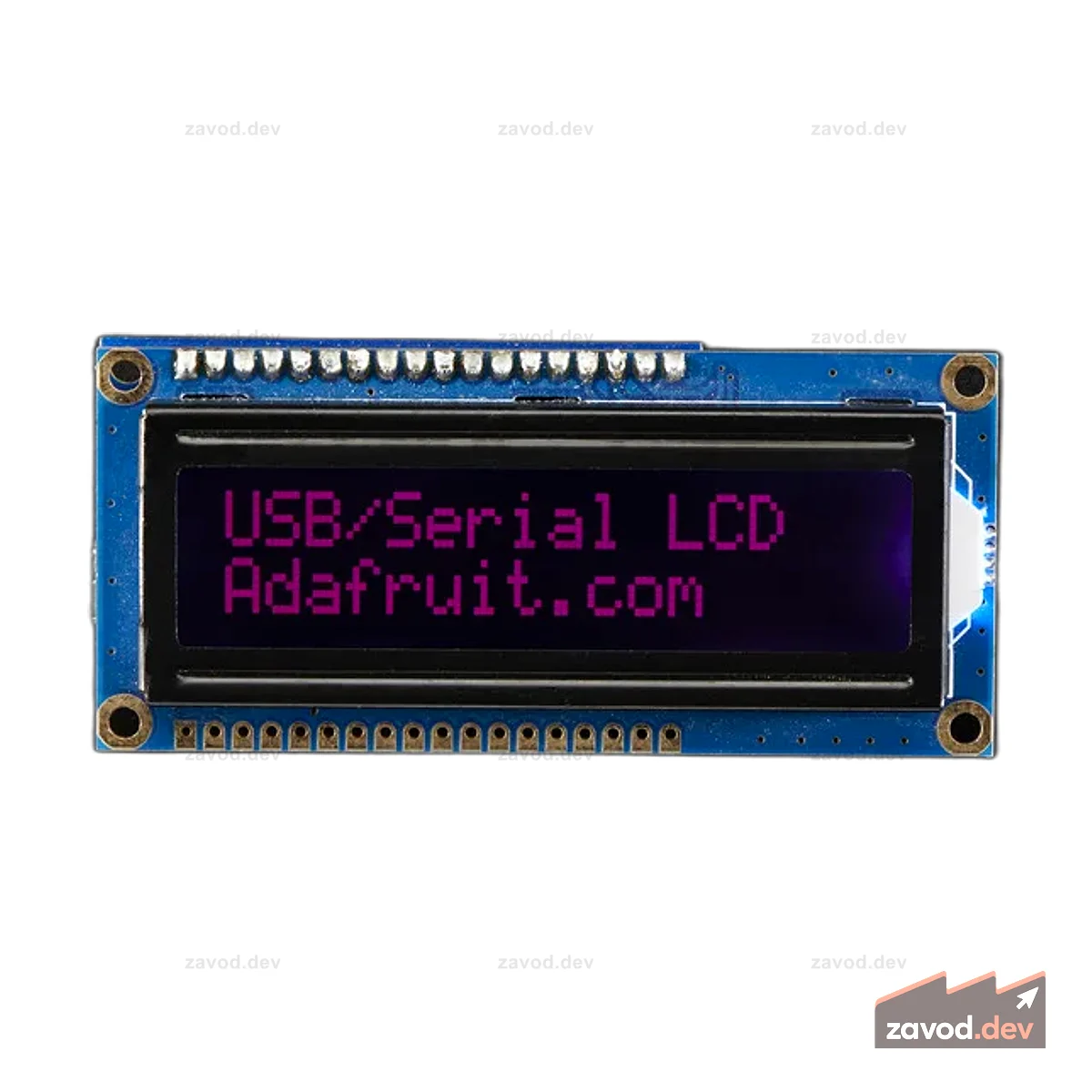 Комплект рюкзака USB + Serial с отрицательным ЖК-дисплеем с RGB-подсветкой 16x2
