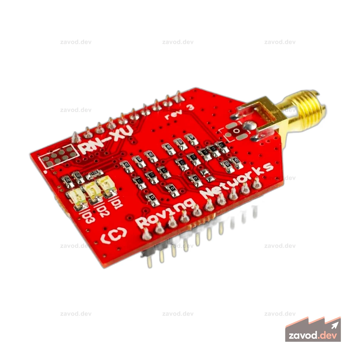Модуль WiFly RN-XV - разъем SMA