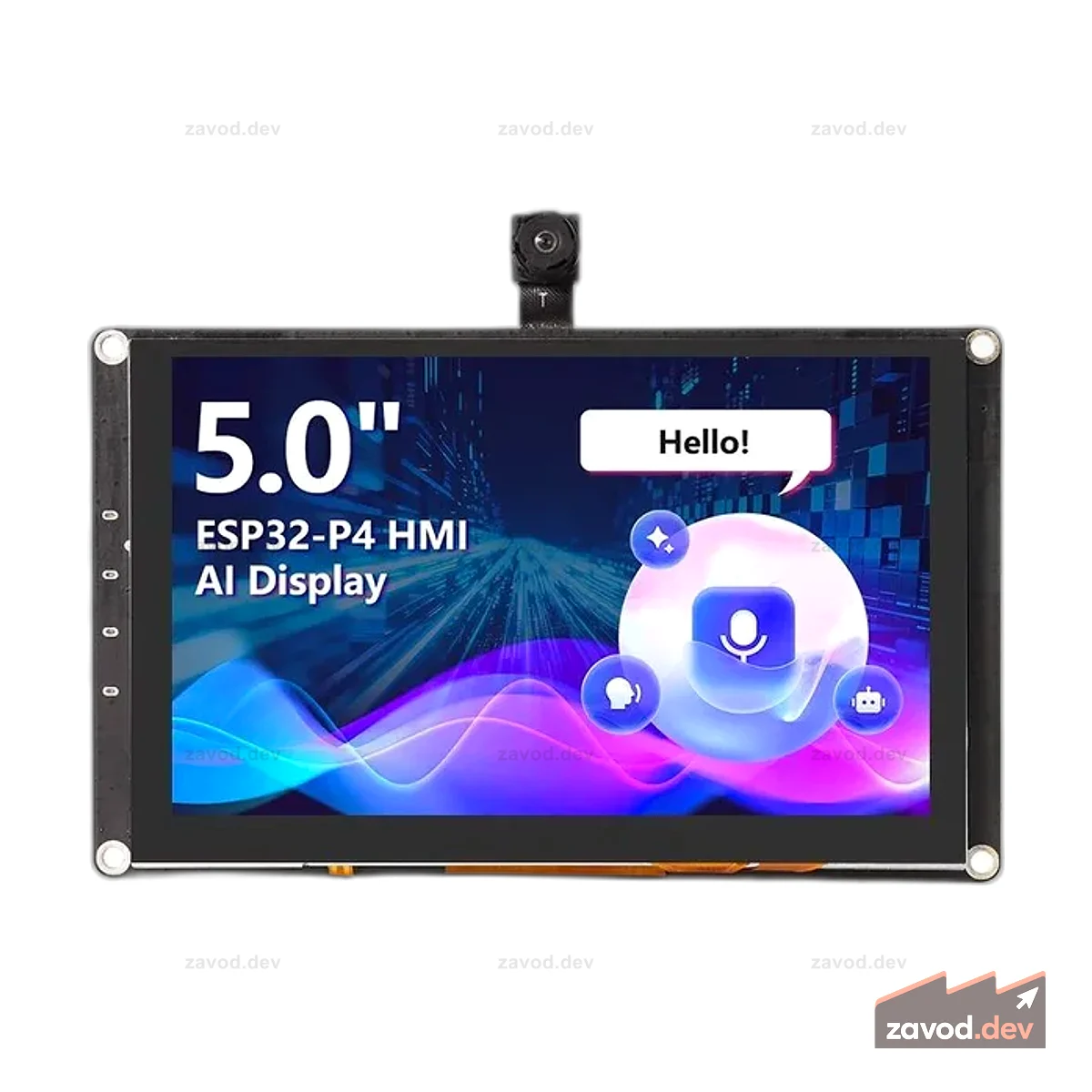 CrowPanel Advanced 5 дюймов | ESP32-P4 HMI AI-дисплей 800x480 IPS сенсорный экран с Wi-Fi 6