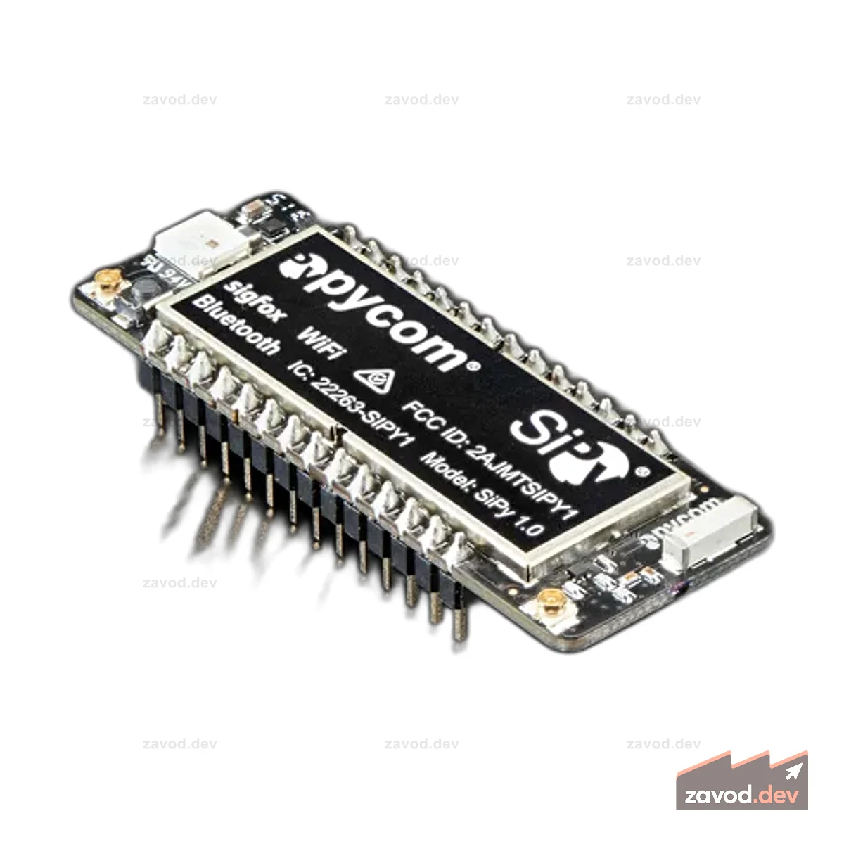 Pycom SiPy 1.0 — ESP32 WiFi и радио SigFox +22 дБм