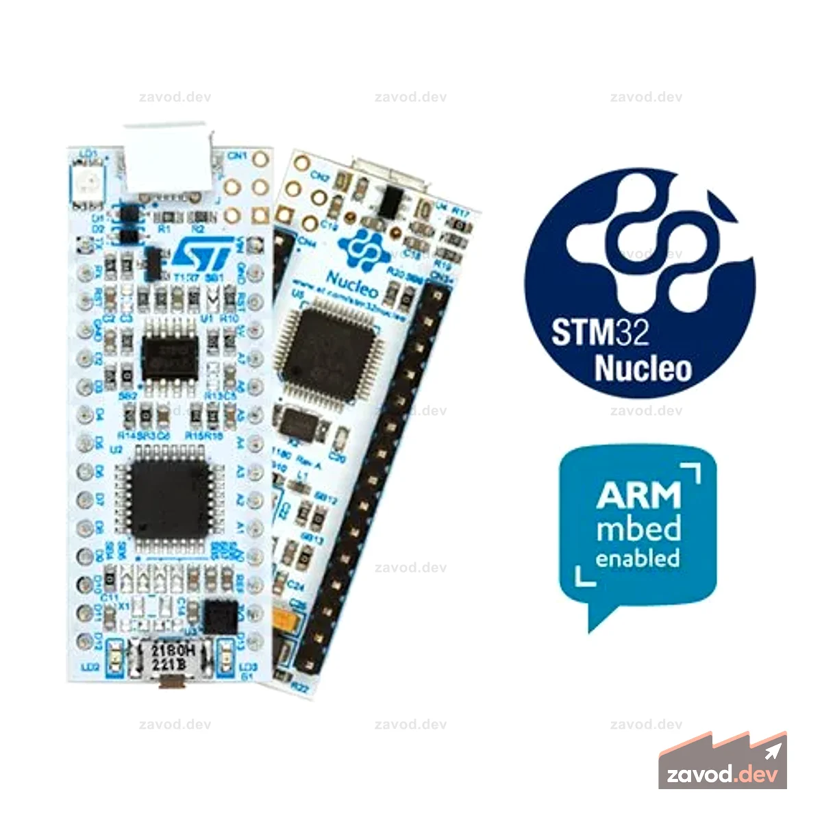 Плата ST Nucleo STM32F031K6T6