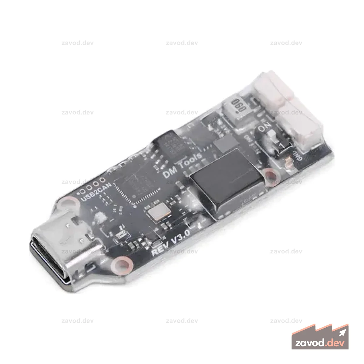 Плата драйвера USB2CAN двигателя Damiao 43, компактное ядро управления с высокой совместимостью для роботизированных манипуляторов
