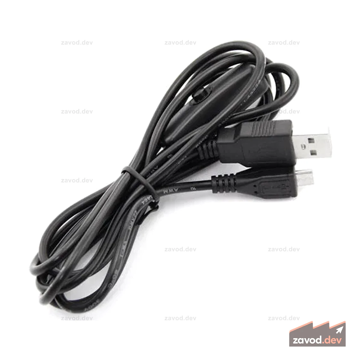 Кабель Micro USB с переключателем