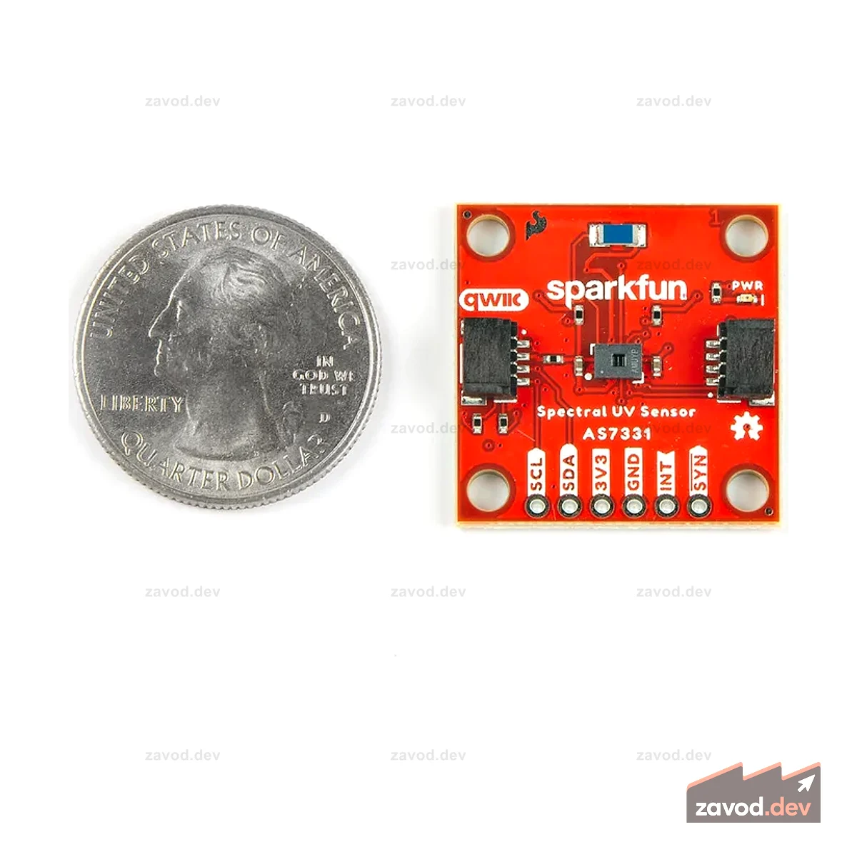 Спектральный УФ-датчик SparkFun - AS7331 (Qwiic)