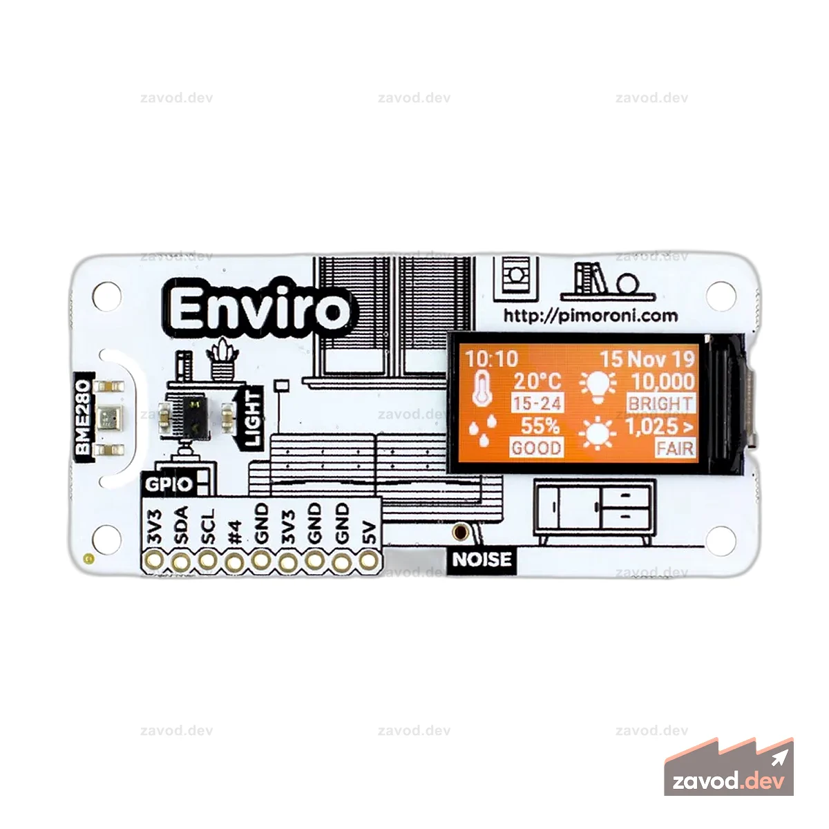 Enviro для Raspberry Pi