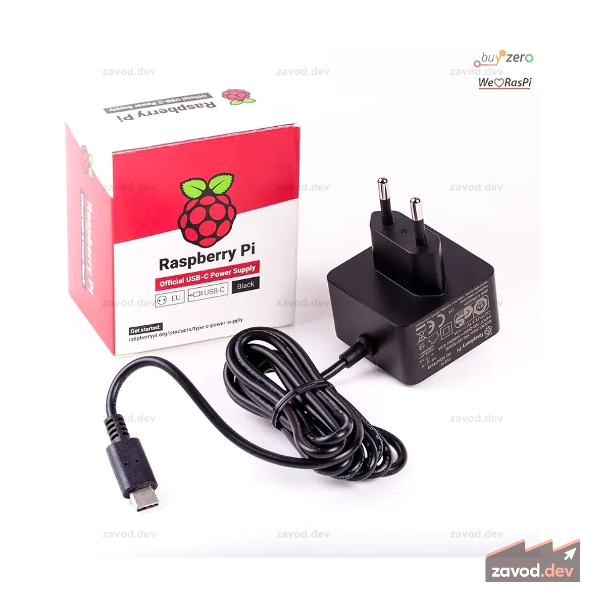 Raspberry Pi 15 Вт USB-C Netzteil (официальный Netzteil)