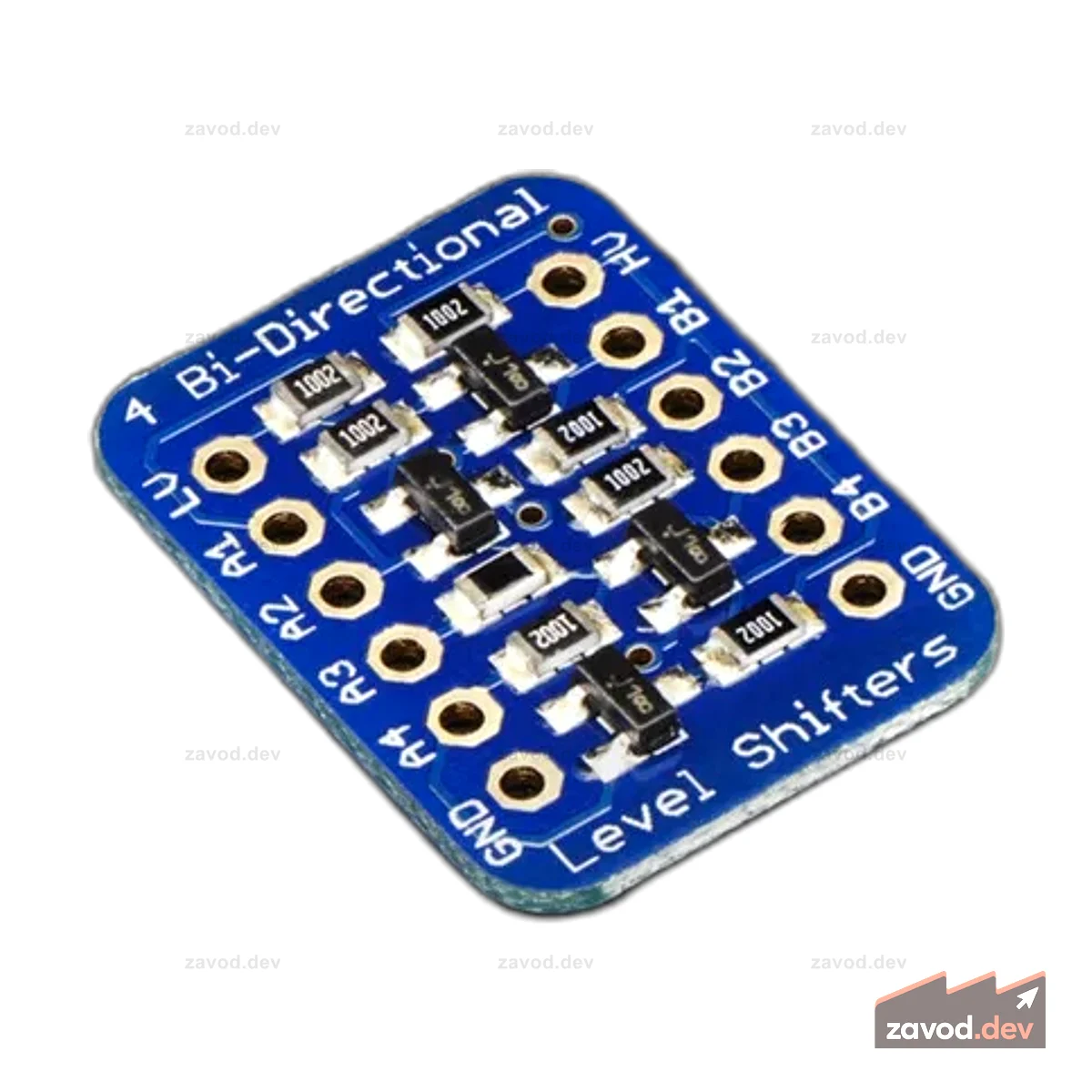 4-канальный I2C-безопасный двунаправленный преобразователь логических уровней [BSS138]
