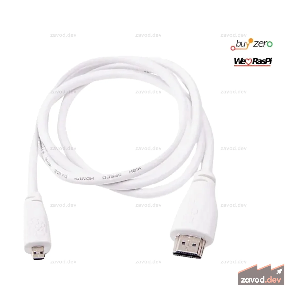 Официальные кабели Micro-HDMI или Standard-HDMI (Farbe & Länge Wählbar)