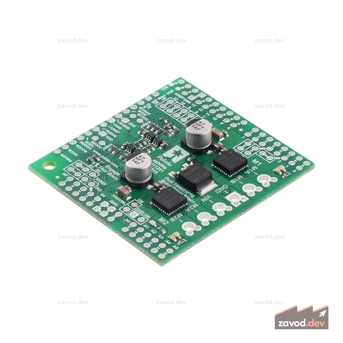 Pololu Dual TB9051FTG Драйвер двигателя для Arduino