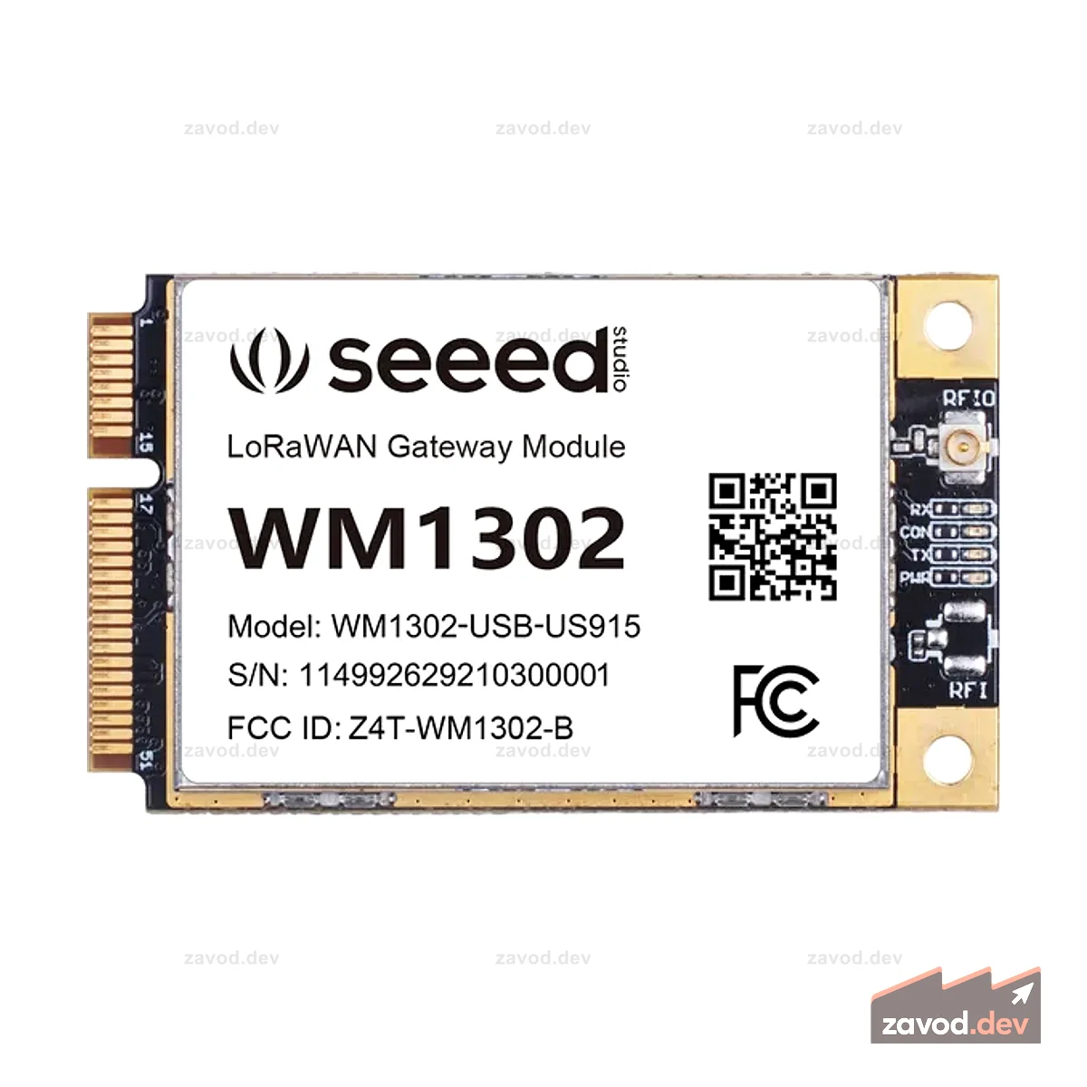 Wio-WM1302 Модуль шлюза LoRaWAN (USB) — US915, на базе концентратора LoRa Semtech SX1302
