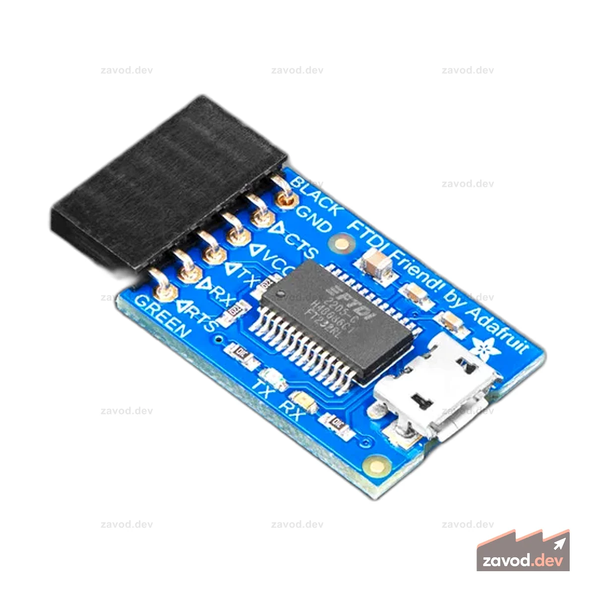 FTDI Friend с портом Micro USB + дополнительные возможности — v3