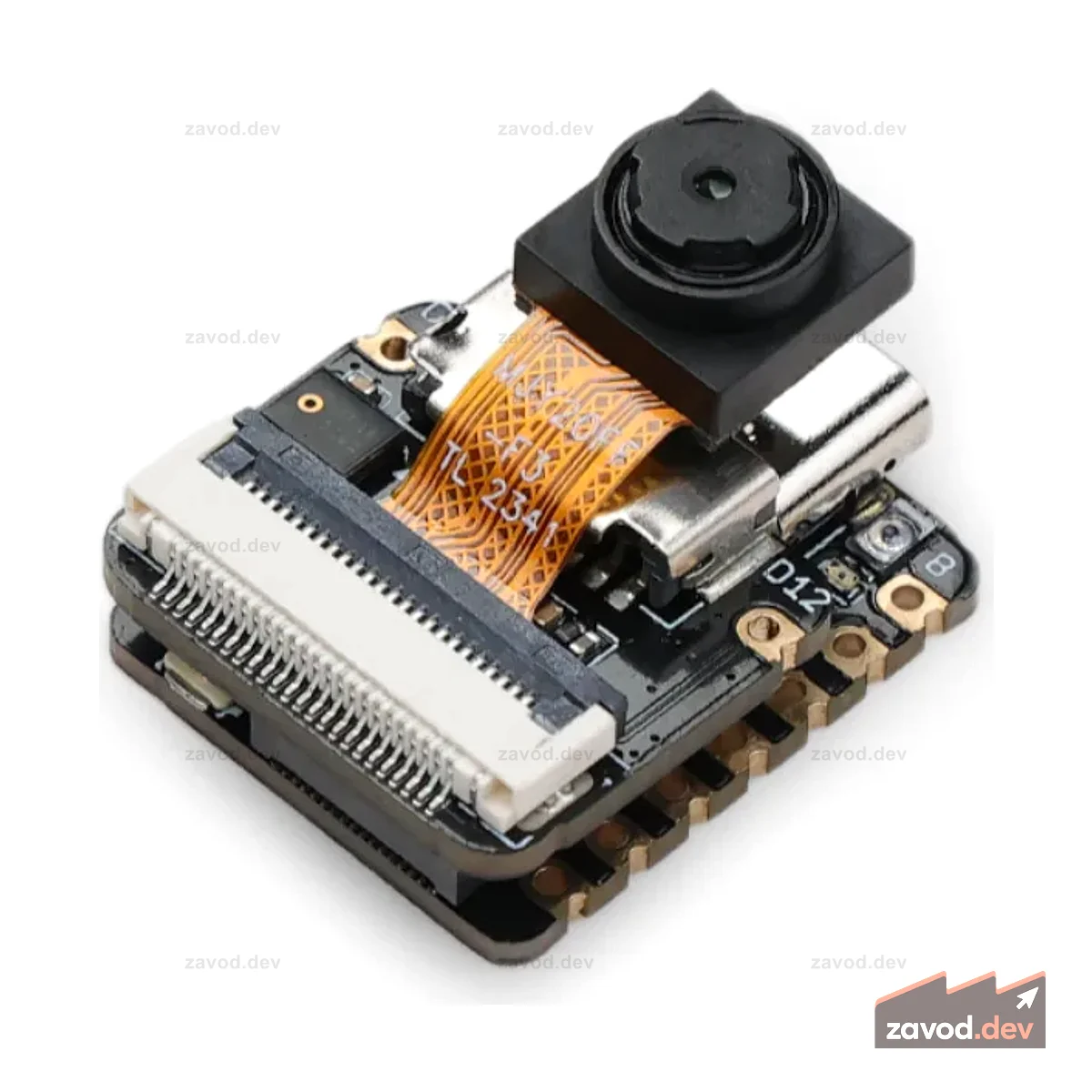 Seeed Studio XIAO ESP32S3 Sense: Wi-Fi 2,4 ГГц, BLE 5.0, датчик камеры OV3660, цифровой микрофон, флэш-память 8 МБ, PSRAM 8 МБ, богатый интерфейс, поддержка зарядки аккумулятора, IoT, встроенное машинное обучение