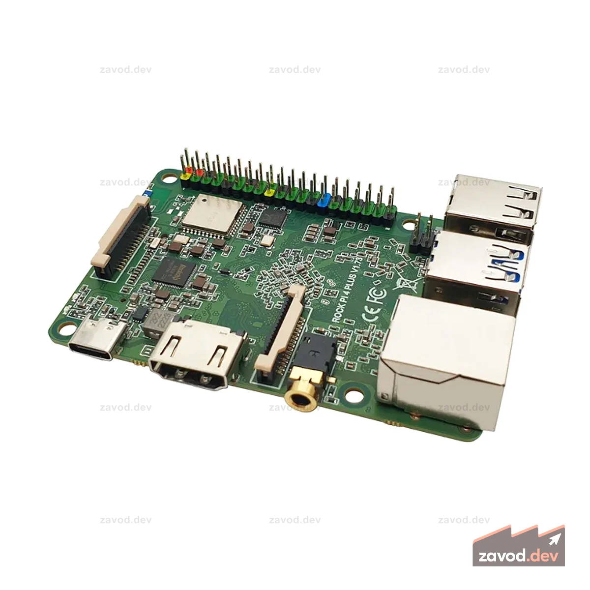 ROCK 4 Model B+ — только плата (2,4/5 ГГц WLAN Bluetooth 5.0)