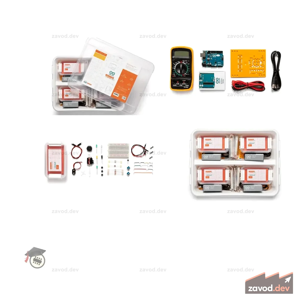 Стартовый комплект Arduino для обучения (английская версия)