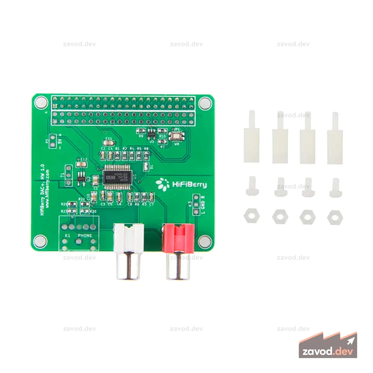 HiFiBerry DAC+ стандартный RCA