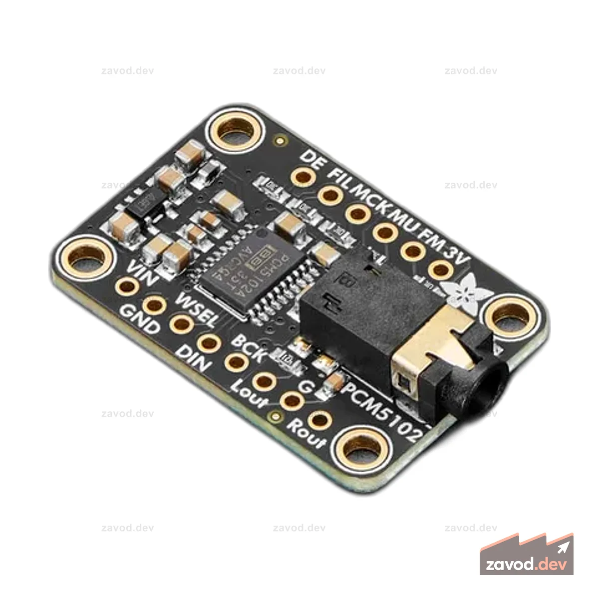 Adafruit PCM5102A I2S DAC
