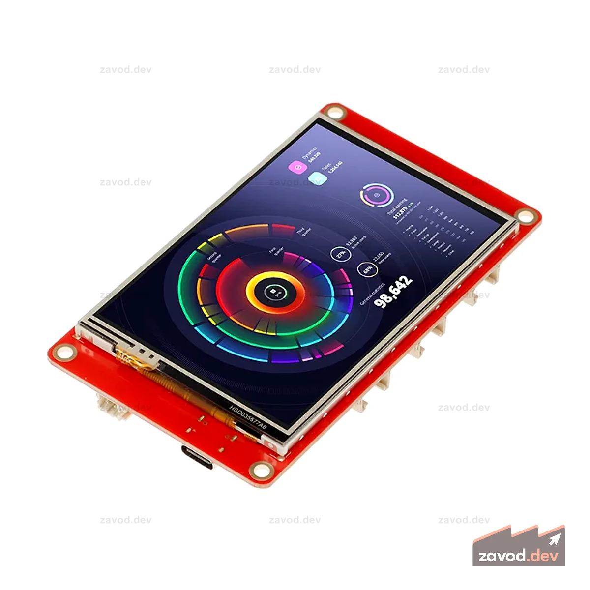 CrowPanel DIS05035H 3,5-дюймовый ESP32 ЧМИ-дисплей 480x320 SPI TFT ЖК-сенсорный экран