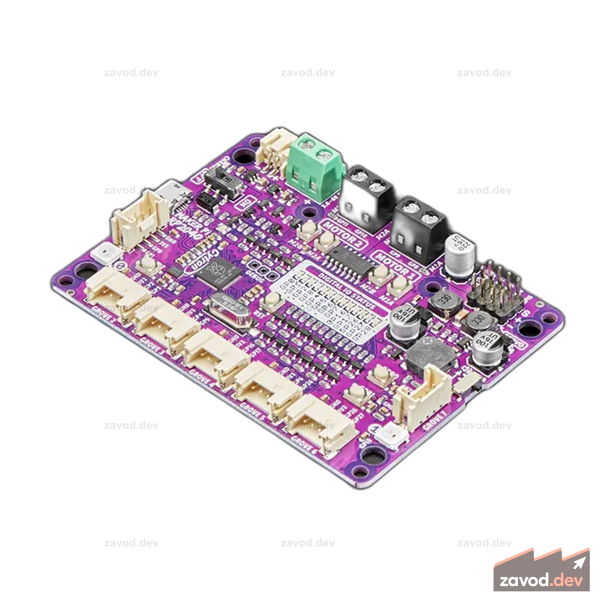 Maker Pi RP2040 Контроллер двигателя и робота